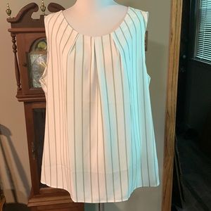 Loft striped sleeveless Top